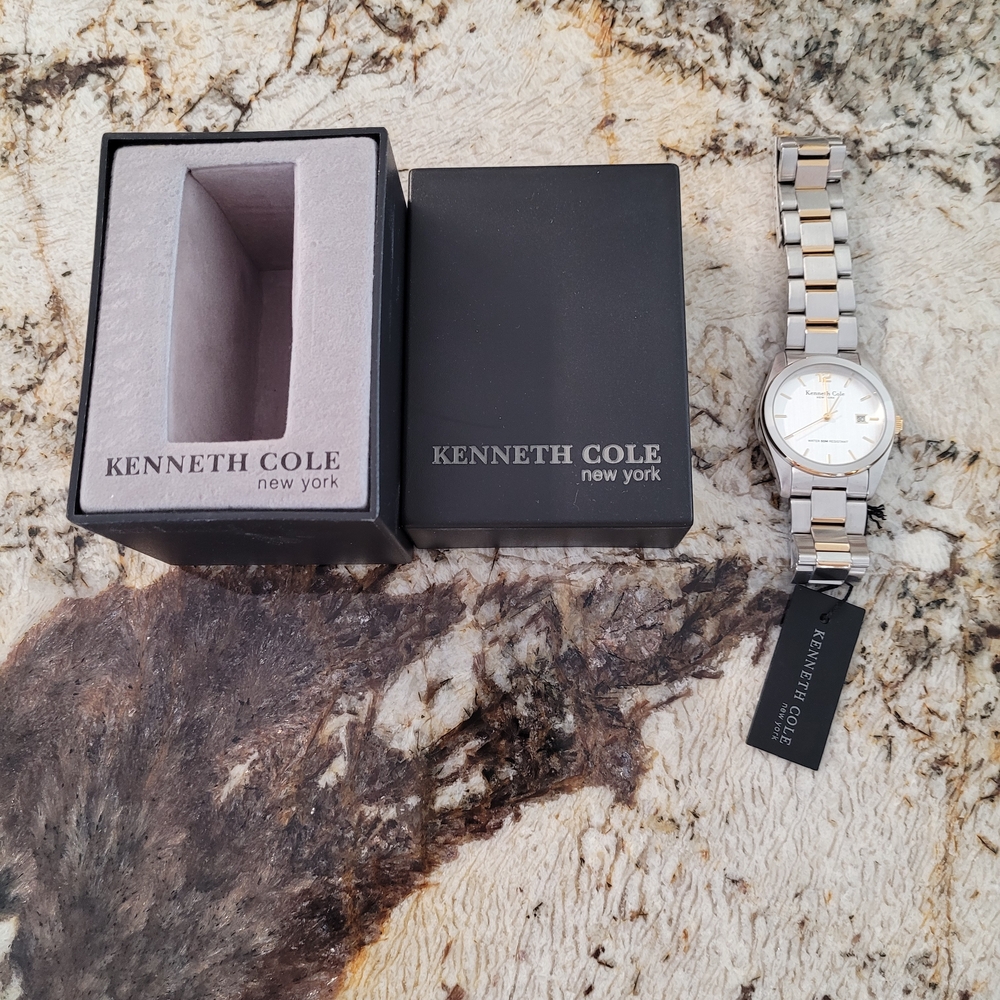 Kenneth Cole Silver Men's Watch